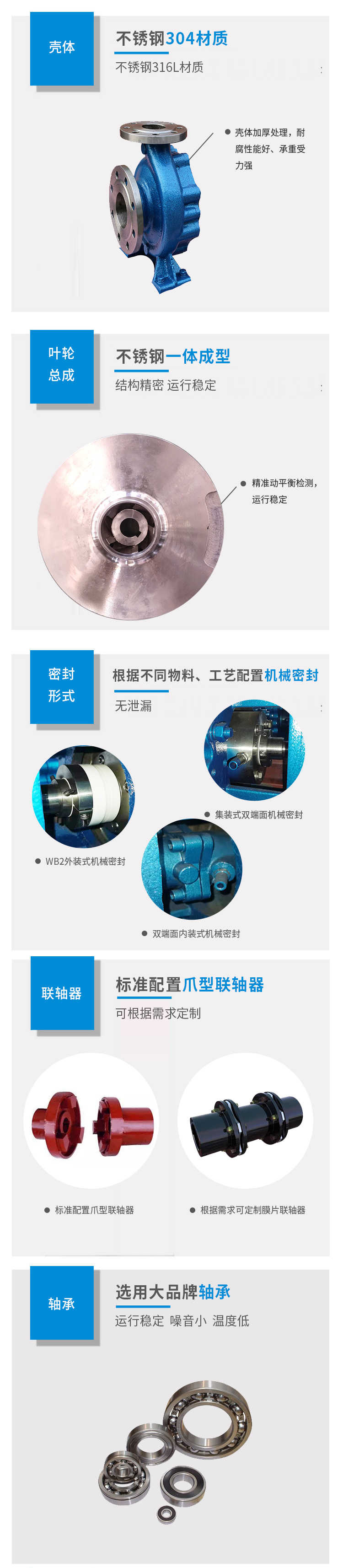 IH不锈钢离心泵系列