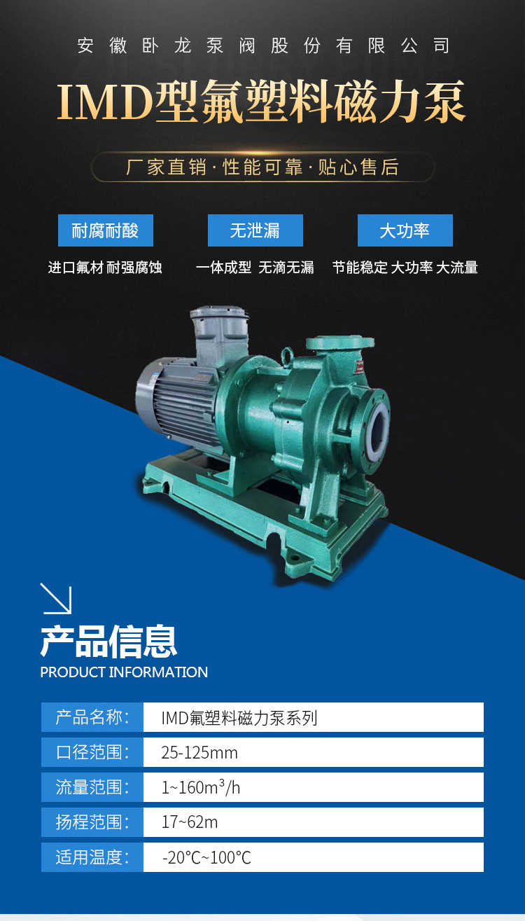 IMD系列磁力驱动泵